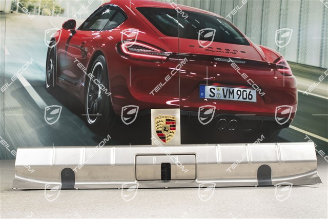 Osłona zamka klapy / pokrywy bagażnika, Stal nierdzewna