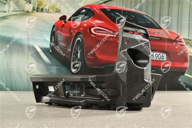 Rear bumper retaining strip, R