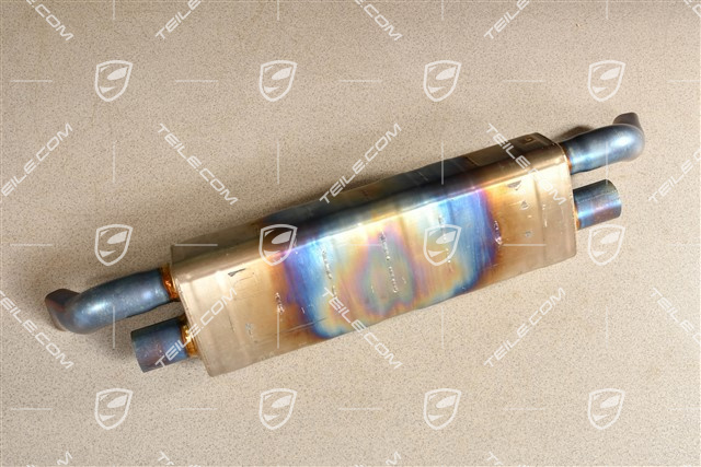 GT2 RS, Tłumik układu wydechowego