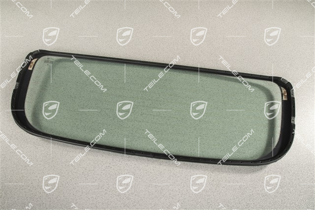 Rear window, convertible top