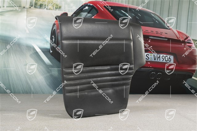 Siedzenia tylne, siedzisko, Coupe/Targa, Skóropodobne, Czarne, R