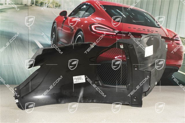 Wheel-housing liner, front, frotn part with grille, GT3, L