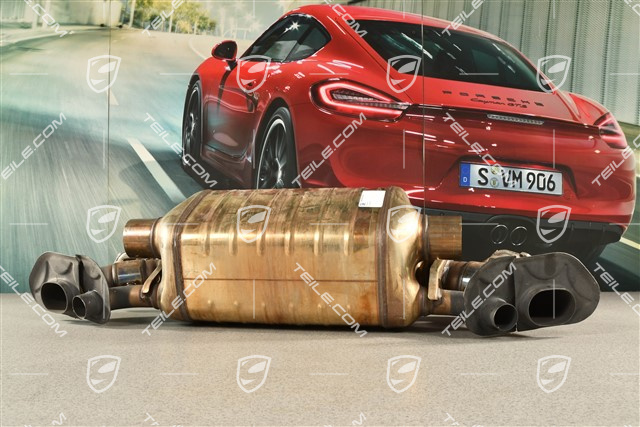 Tłumik końcowy sportowego układu wydechowego