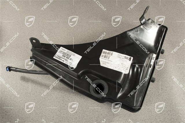 Scheibenreinigung Behälter komplett, mit Scheinwerferreinigungsanlage