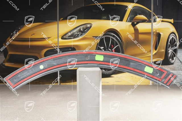 Radabdeckung, Tür, hinten, Grundiert, L