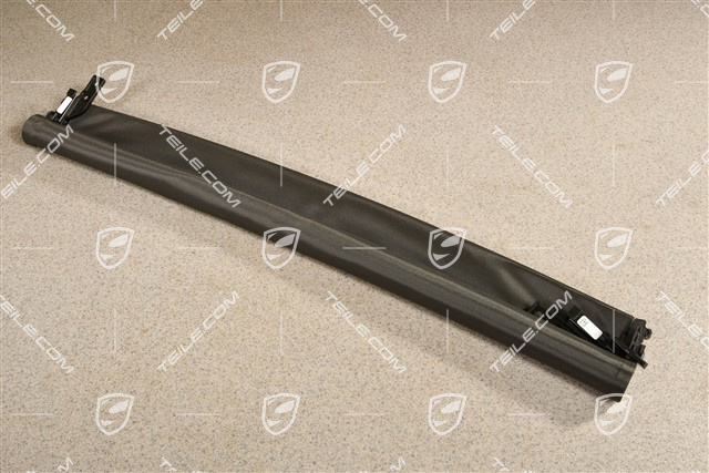 Glass roof shade, Black