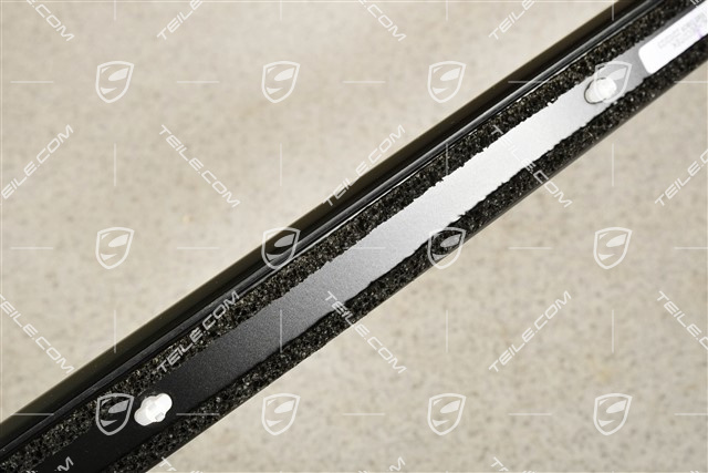 Zierleiste, seitlich, Schwarz, L