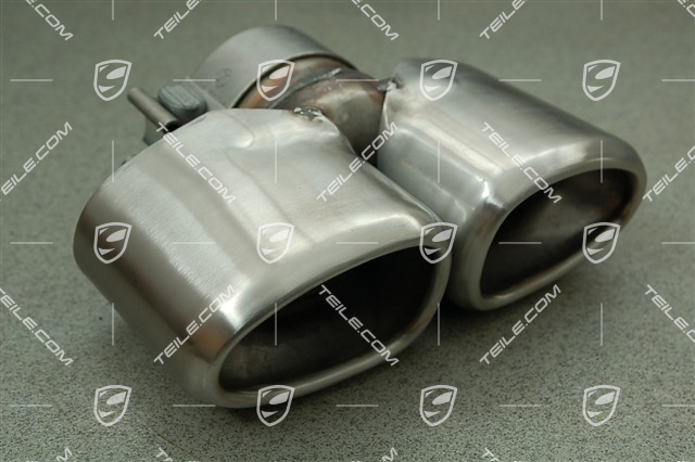 Endrohr, doppelt, Boxster S