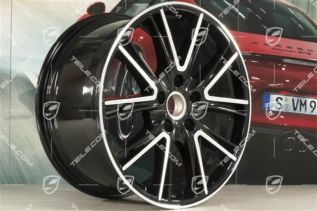 20-inch wheel rim Exclusive Design, 10,5J x 20 ET71, for winter use, black high gloss