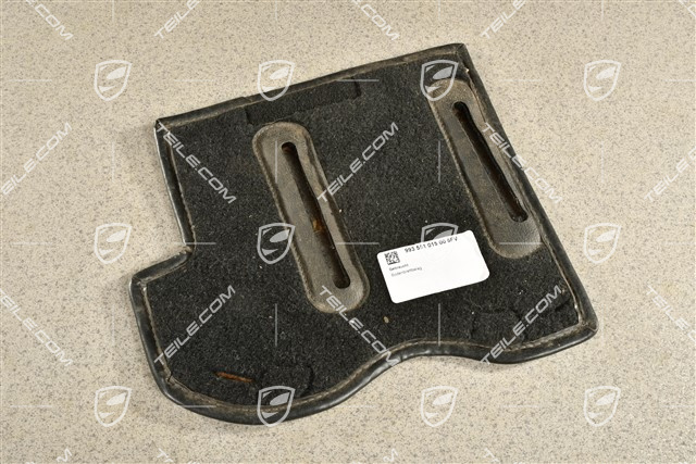 Bodenbelag, Schwarz, L