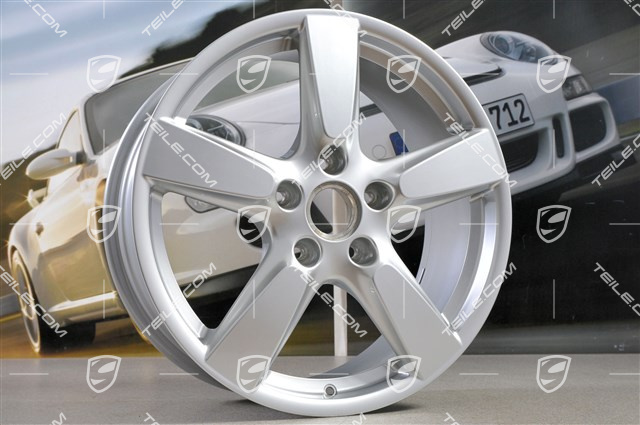 19" Cayman S Felgensatz, 8J x 19 x ET 57 + 9,5J x 19 x ET 45