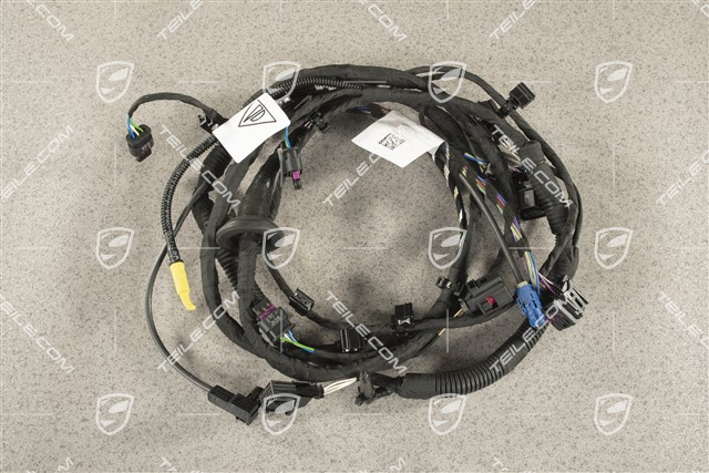 Kabelstrang, Stossfänger hinten, Einparkhilfe und Real Topview