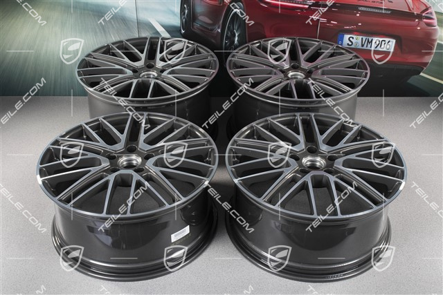 21" Felgensatz Turbo Design II / Turbo V, 9,5J x 21 ET71 + 11,5J x 21 ET69