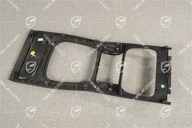 Abdeckblende lackiert, V6, Schwarz