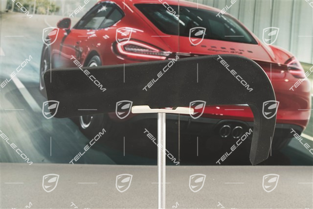 Gummilippe der Schwellerblende, hinten, schwarz, L