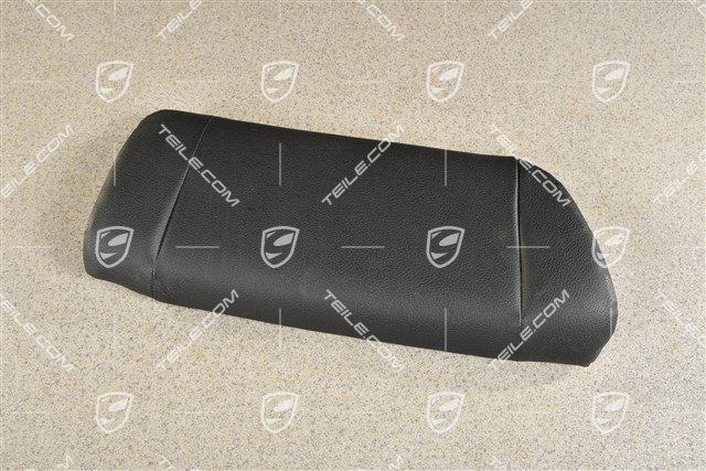 Lordosenstütze / Mittelteil, Kunstleder, Schwarz, Cabrio, R