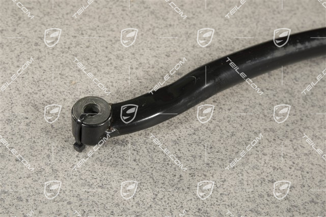 Convertible top frame control arm, Black, R