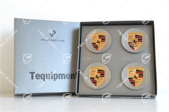 Dekielki kół, komplet (4 szt.), kolor tytanowy srebrny, do felg 20-cali RS-Spyder