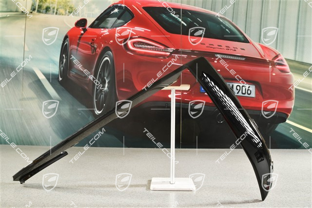 Lamelka / blenda ramki, górna, czarna, Sport Design, L