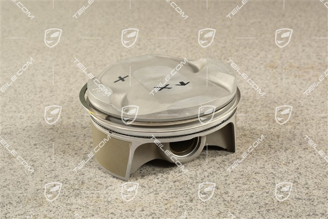 Kolben, uszkodzony pierścień