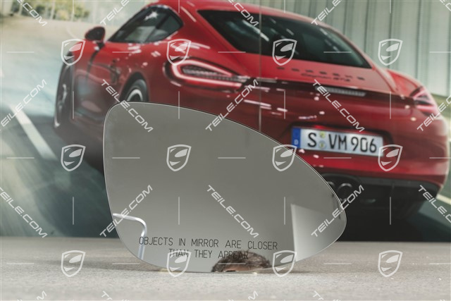 Szkło lusterka, wypukłe, oddzielnie pogrzewane, USA, R