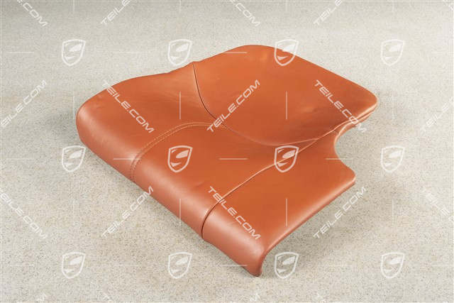 Notsitzkissen, Coupe/Targa, Leder, Terracotta, L