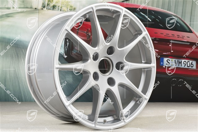18-inch Panamera S wheel, 9J x 18 ET53