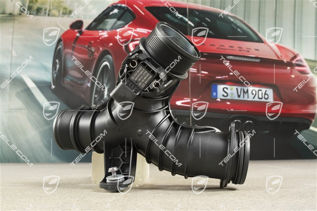 Intake pressure pipe Y-pipe, 3,0L TDI