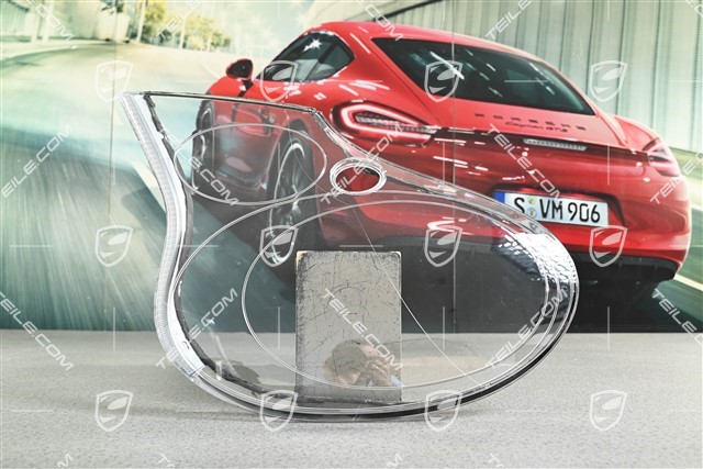 Litronic headlight lens (bi-xenon), smooth, L