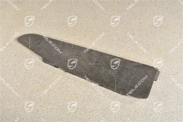 Sitzrahmen / Sitzgestell Verkleidung, Schwarz, L