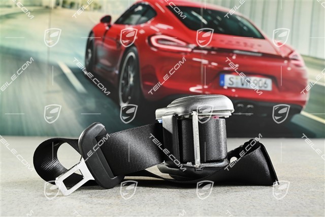 Targa / Cabrio, Sicherheitsgurt, hinten, Schwarz, USA, L