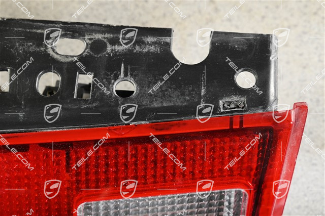 Rear light covering, repaired