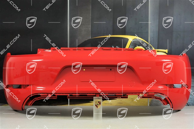 Zderzak tylny, bez otworów na czujniki parkowania PDC