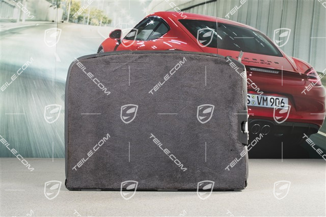 Back seat backrest, Rear, Leatherette, Metropole blue, Convertible, R