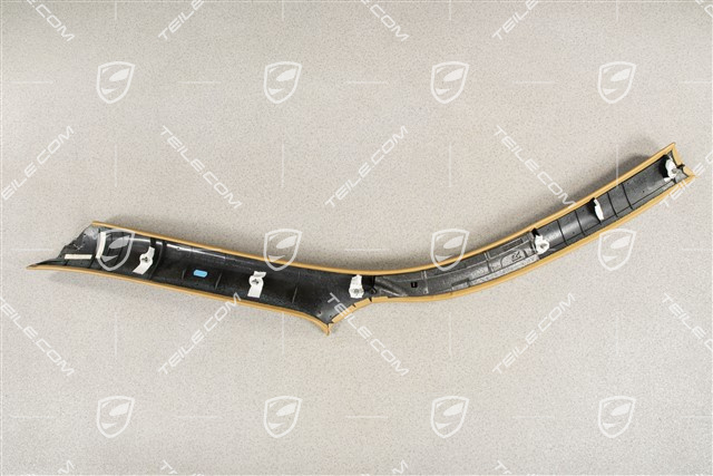 Tapicerka słupka-A, Coupe, Skóropodobna, Savannah beige, R