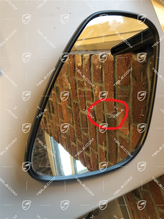 Spiegelglas, plan, autom. abblendbar, R