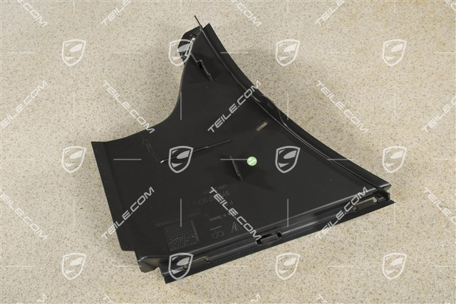 Air guide / duct, black matte, Sport Design Package, L