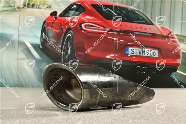 Endrohr, S 3.0L 250KW, innen, Schwarz, R