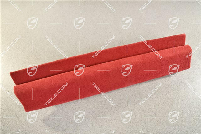 Verkleidung, Rückwand, coupé, Teppich, Bordeauxrot
