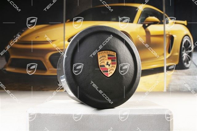 Airbag, leather, black