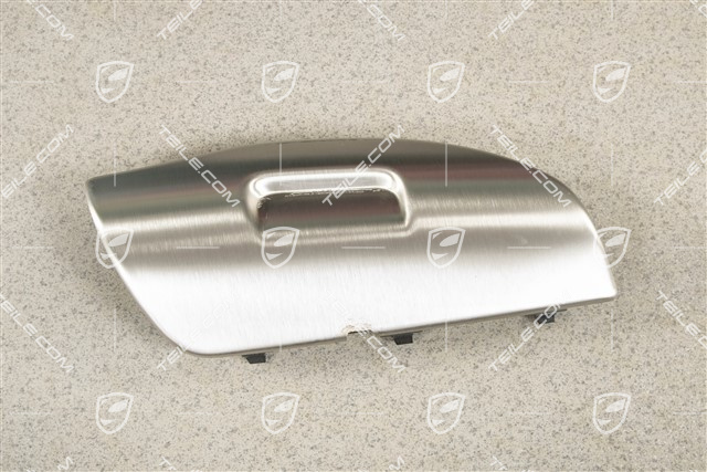 Cover cap, Stainless steel trim at front, L