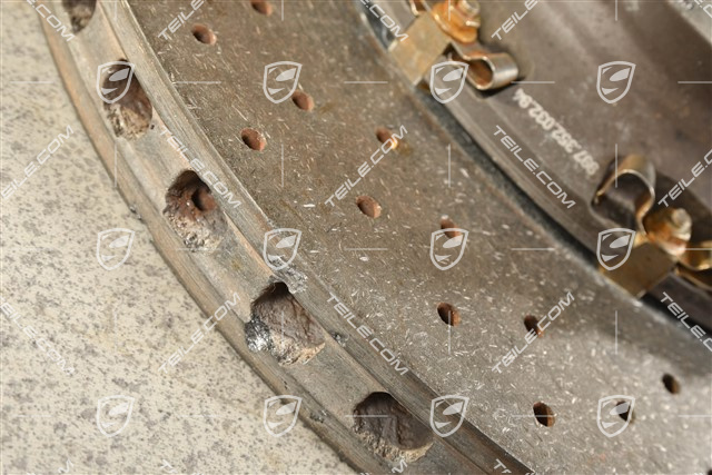 Brake disc, PCCB, GT2RS / GT3RS, minimally damaged on the edge, R