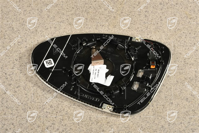 Türspiegel - Spiegelglas, konvex, Abblendbar, beheizt, R