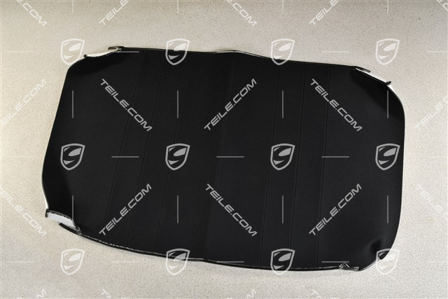 Roof trim inner lining Black