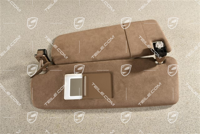 Blenda przeciwsłoneczna, Alkantara, Umber, LL/L