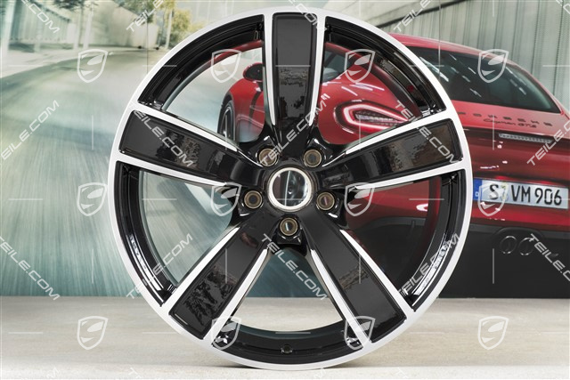 22" Felga Sport Classic, 11,5J x 22 ET61, czarny perłowy metalik / Jet Black Metallic
