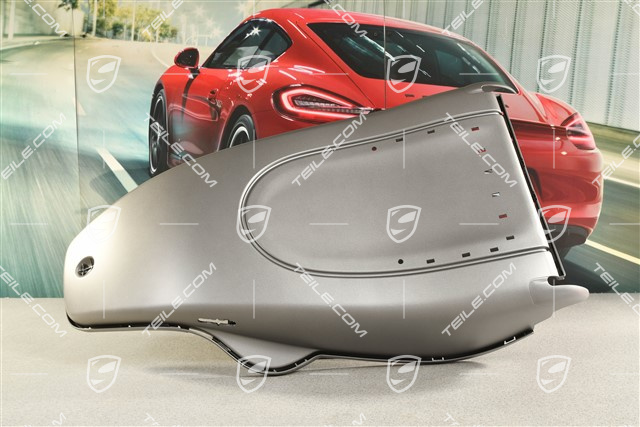 Backrest shell, Sport seat, Volcano grey, R