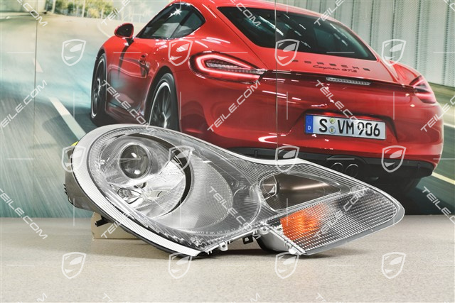 Litronic headlight, white, incl. control unit and xenon bulb, RHD, R