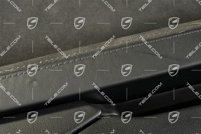 Türverkleidung, Leder/Alcantara Schwarz / Schwarz Leder zierleiste, Sitzpositions, Bose, L (beschadigt leder)