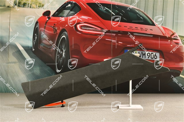 Tapicerka słupka-A, Alcantara, Czarna, R